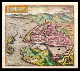 Vista de Marselha, 1574